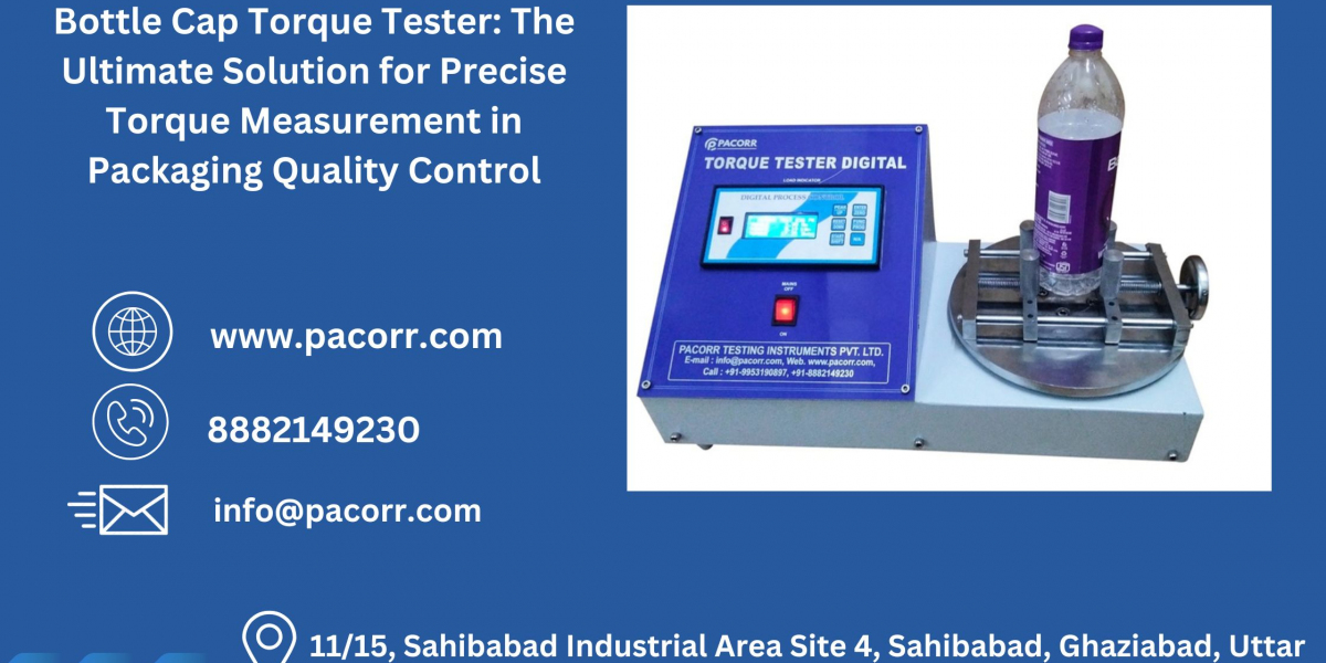 How the Bottle Cap Torque Tester Enhances Quality Control in the Packaging Industry